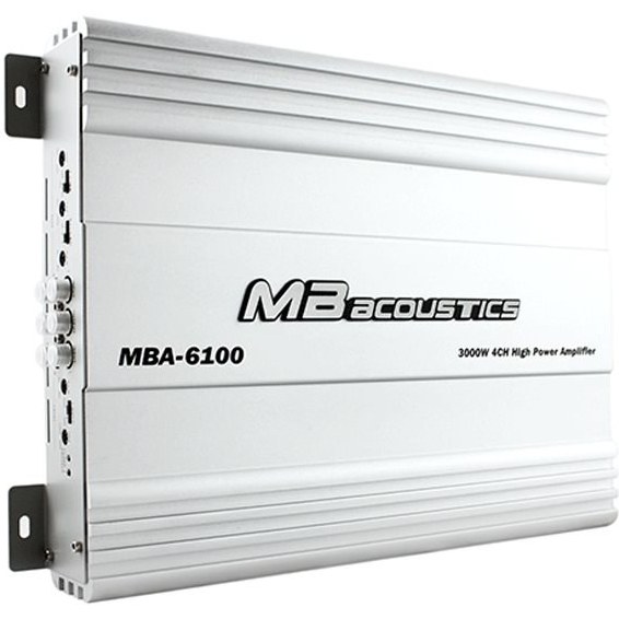 آمپلی فایر ۴ کانال ام بی آکوستیک مدل MBA-6100