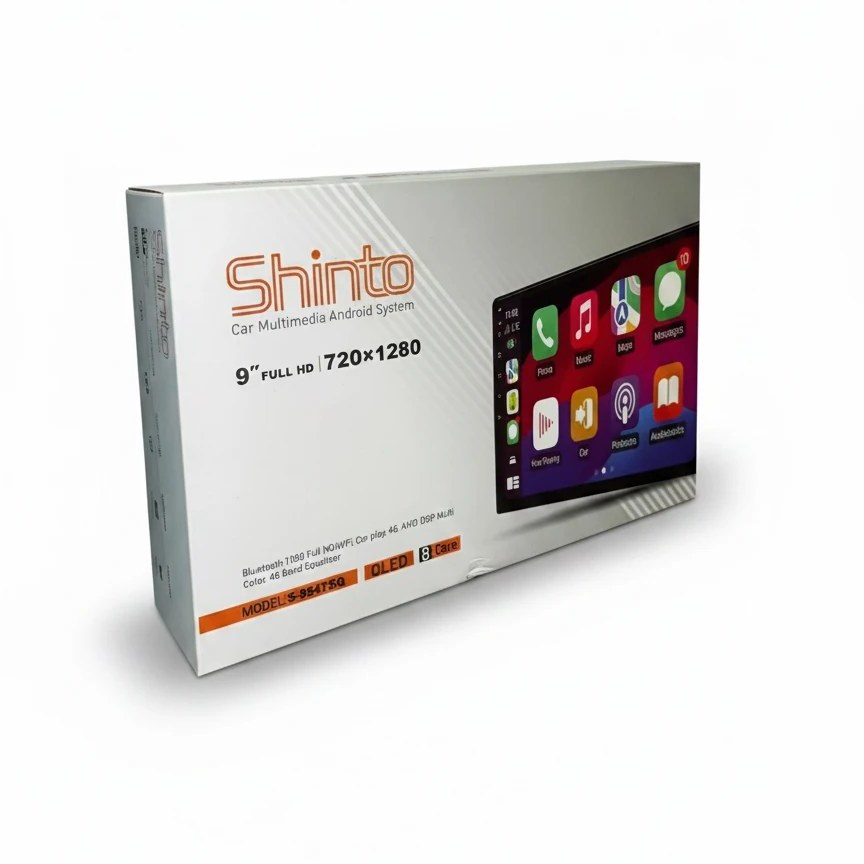 مانیتور اندروید شینتو S-954TSQ رم 3 و حافظه 32 گیگابایت