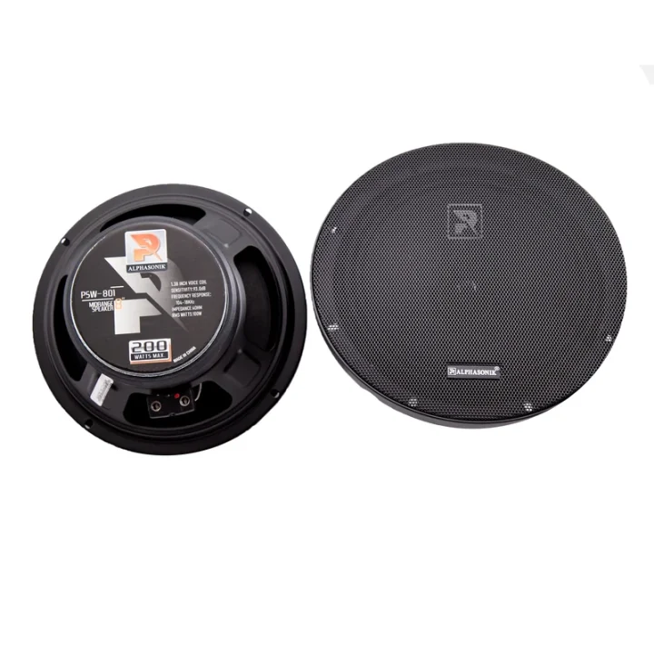 میدرنج ۸اینچ آلفاسونیک مدل PSW-801