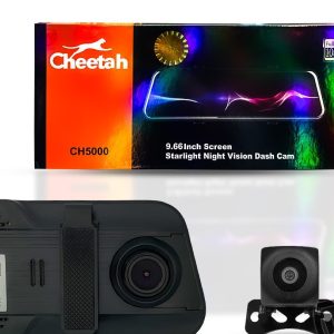 دوربین آینه ای تمام تاچ بهمراه دوربین جلو ثبت وقایع مدل 5000ch چیتا