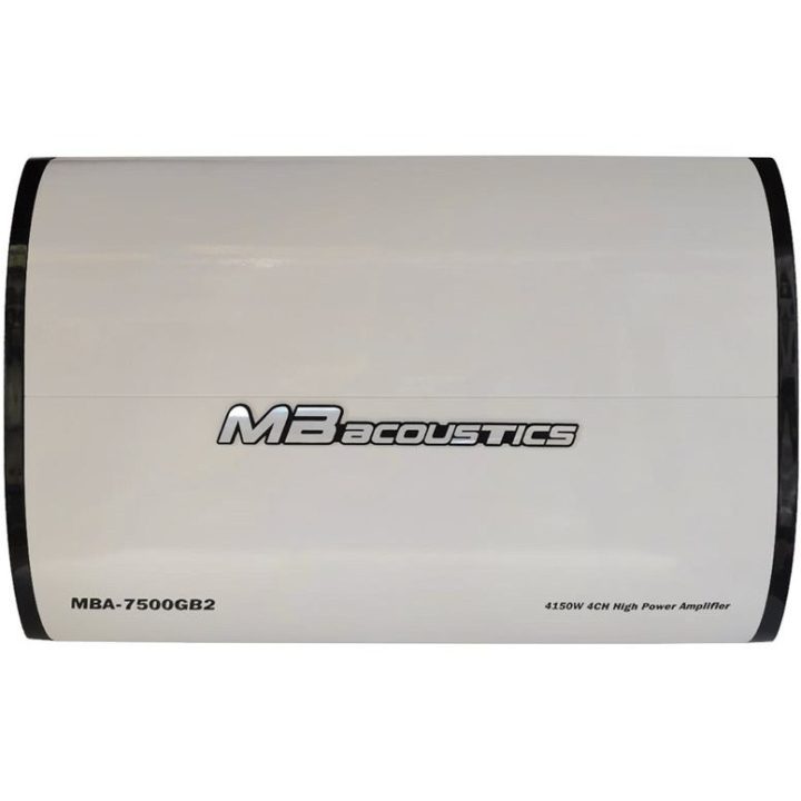 آمپلی فایر ام بی آکوستیک مدل MBA-7500GB2 ۴ کانال