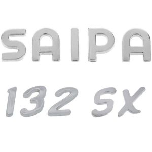 آرم صندوق عقب خودرو بیلگین مدل Sp-132SX مناسب برای پراید مجموعه 2 عددی