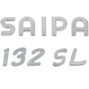آرم صندوق عقب خودرو بیلگین مدل Sp-132SL مناسب برای پراید مجموعه 2 عددی